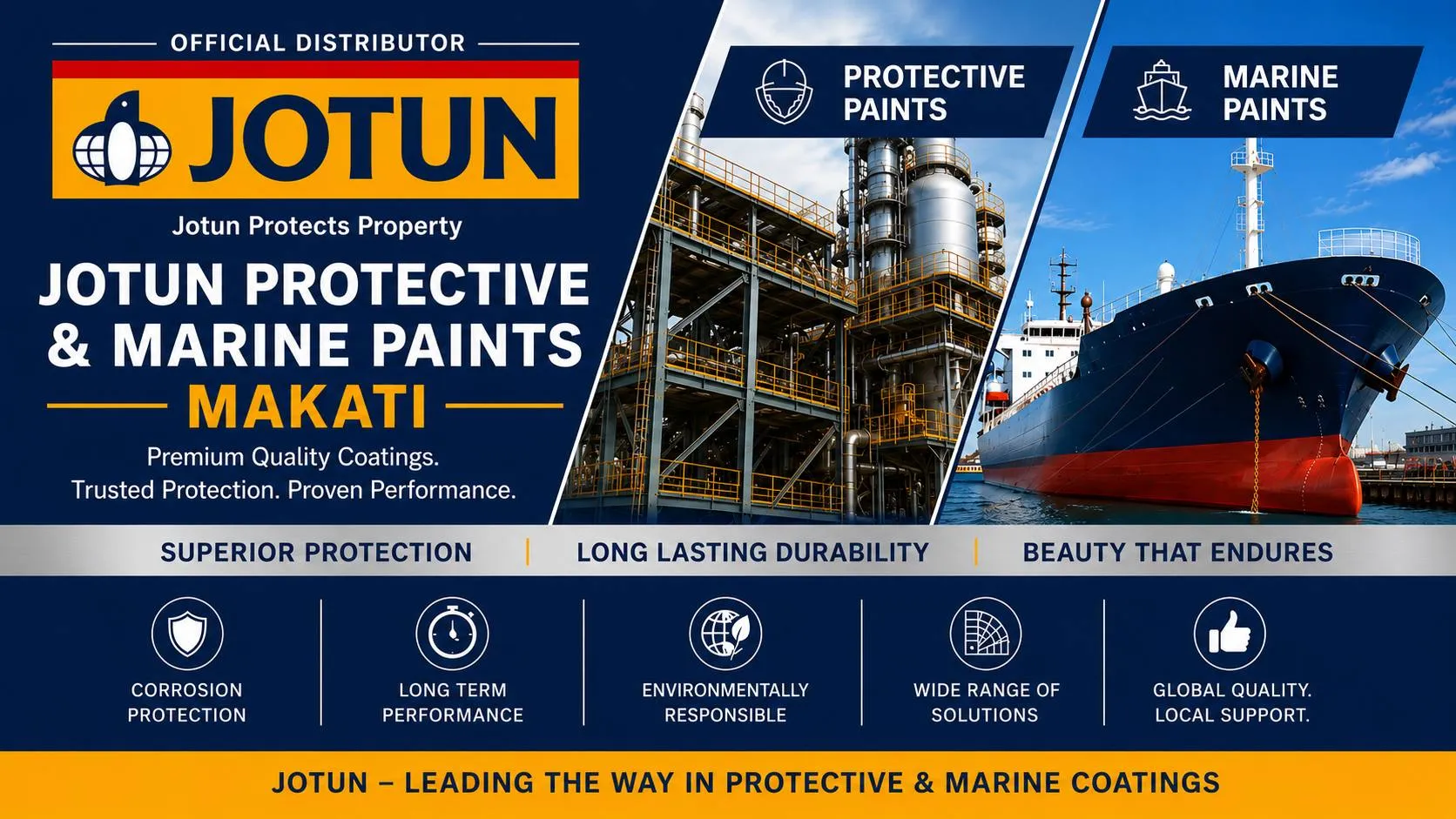 Jotun Protective & Marine Paints – Official Distributor